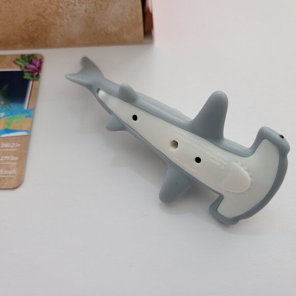 McDonald's Happy Meal toy - Playmobil Wiltopia Hammerhead Shark with Card, NEW - Picture 5 of 9